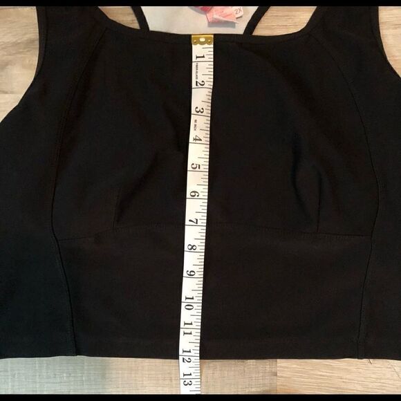 Shape FX Black Shapewear Top Size 2X - Picture 5 of 6